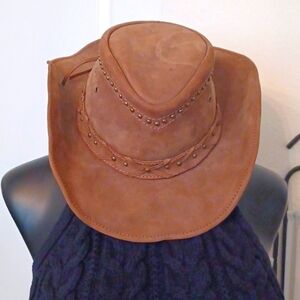 Bullhide Leather, Cowboy Hat!